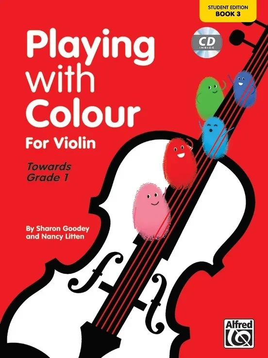 Playing With Colour For Violin Book 3 Book/CD