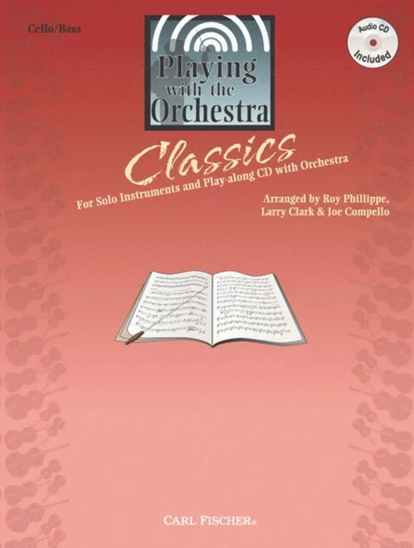 Playing With The Orchestra Classics Cello Ba Book/CD