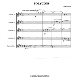 Polygons – Saxophone Quintet (AATTB)