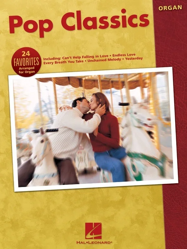 Pop Classics For Organ (Softcover Book)