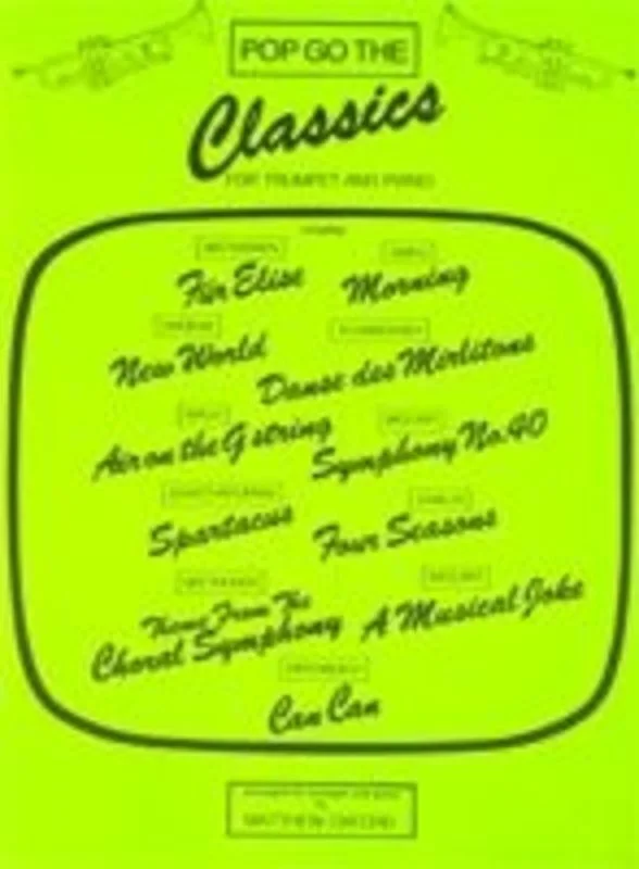 Pop Go The Classics Trumpet Book