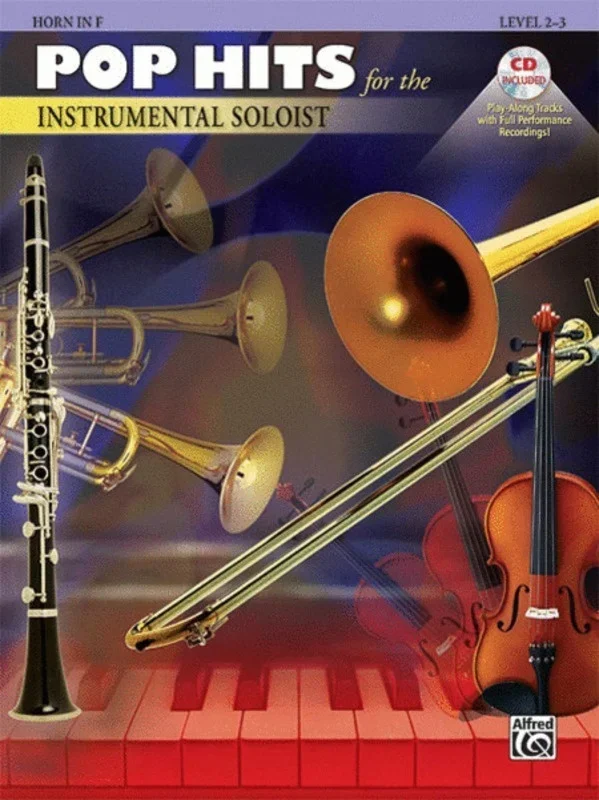 Pop Hits For Instrumental Soloist Book/CD F Horn Book