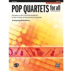 Pop Quartets for All – Percussion
