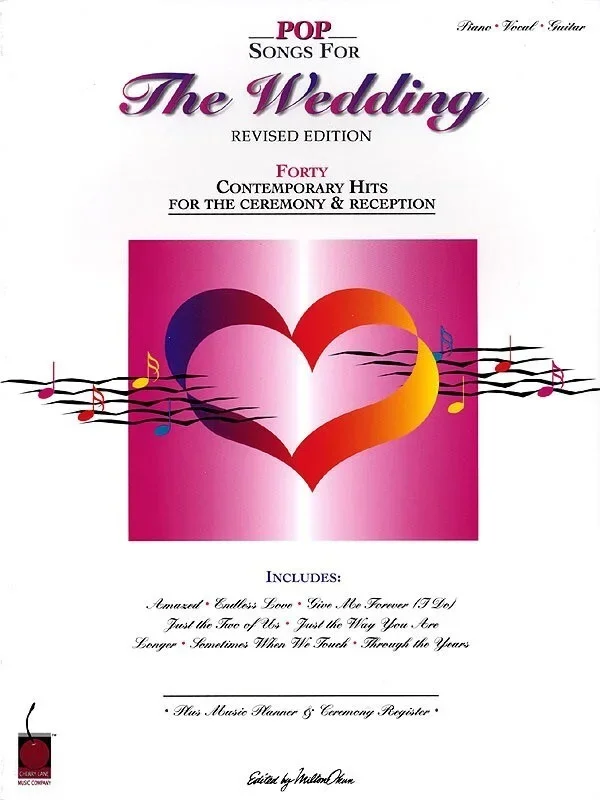 Pop Songs For The Wedding PVG (Softcover Book)