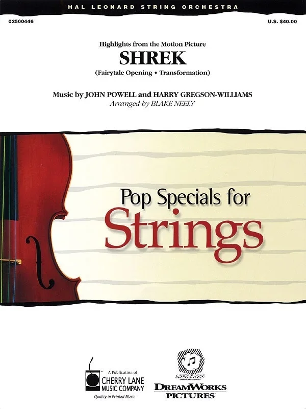 Pop Specials for Strings – Music From Shrek 3 (Pod)