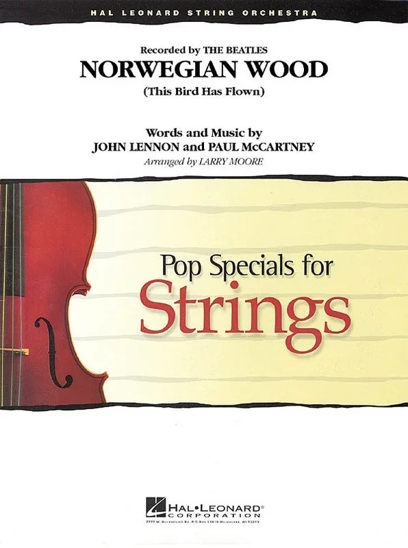 Pop Specials for Strings – Norwegian Wood 3-4 (Music Score/Parts)