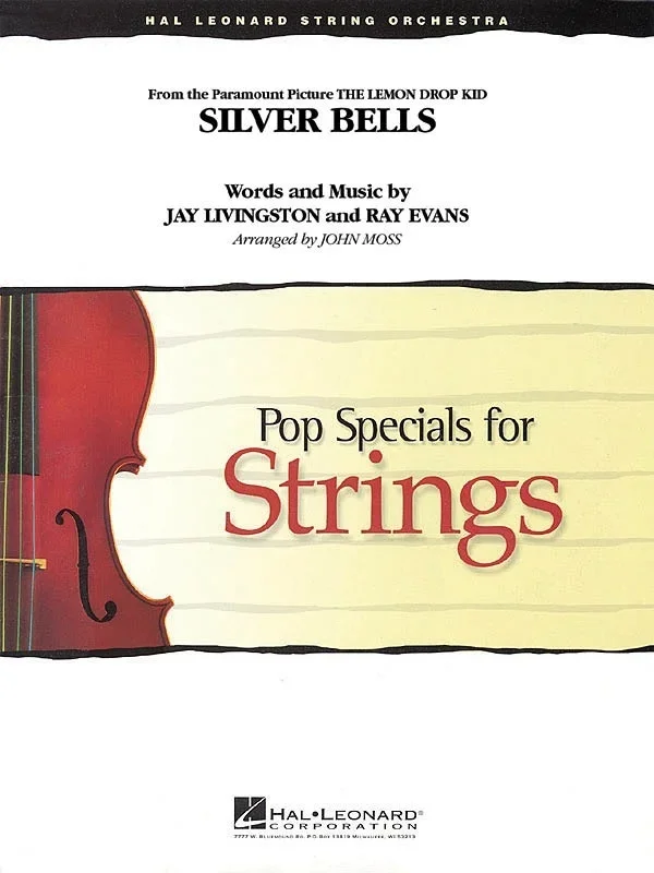 Pop Specials for Strings – Silver Bells 3-4 (Music Score/Parts)