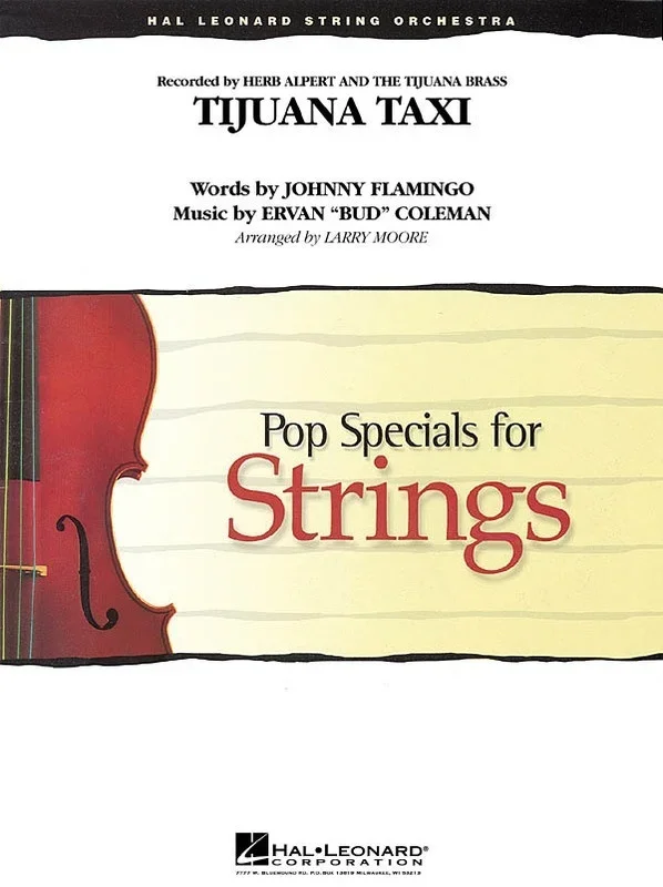 Pop Specials for Strings – Tijuana Taxi 3 (Music Score/Parts)