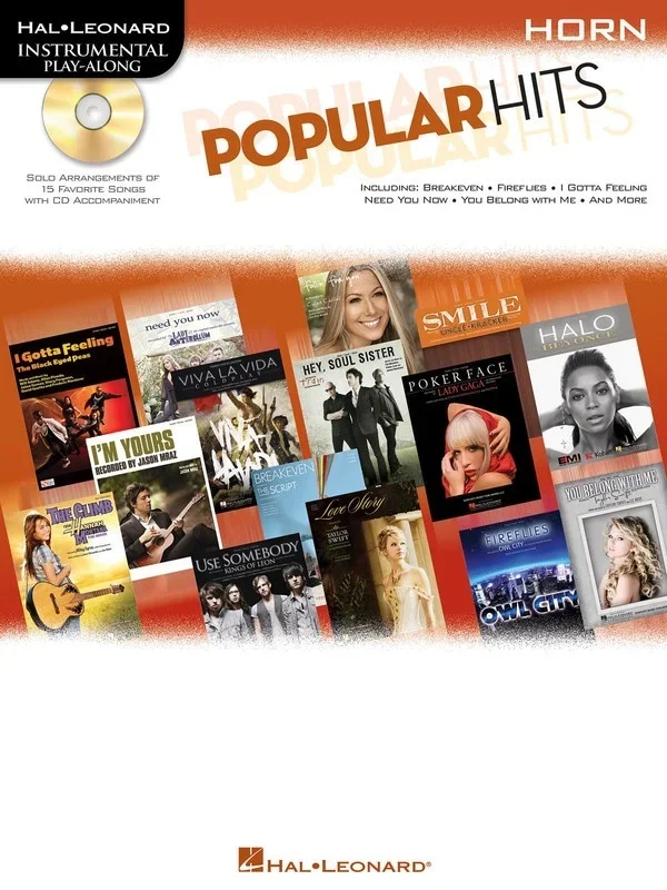 Popular Hits French Horn Book/CD (Softcover Book/CD)