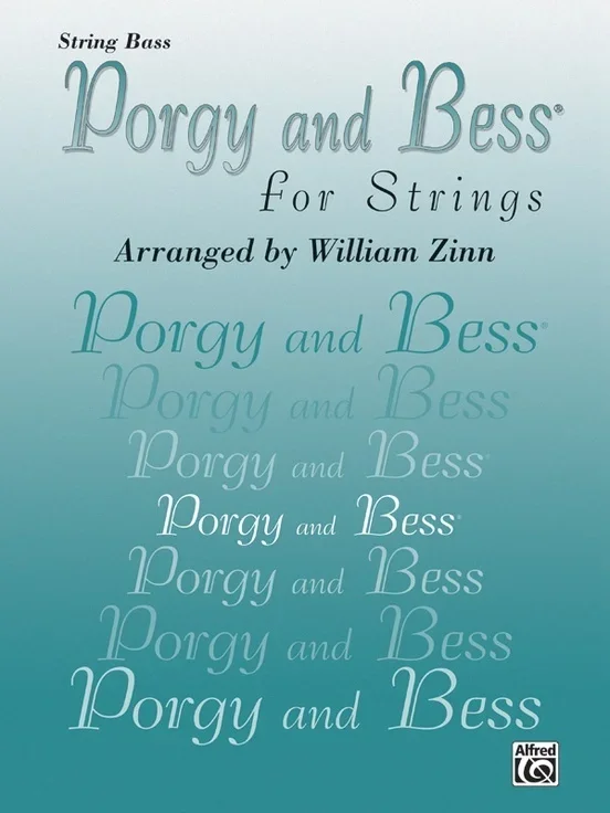 Porgy And Bess For Strings Bass