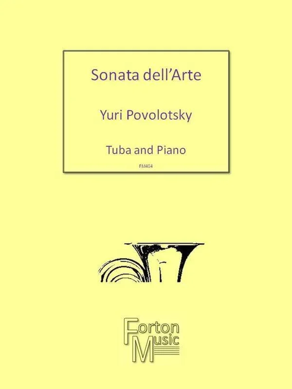 Povolotsky – Sonata Dellarte Tuba/Piano (Softcover Book)