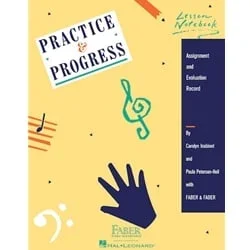 Practice and Progress Lesson Notebook