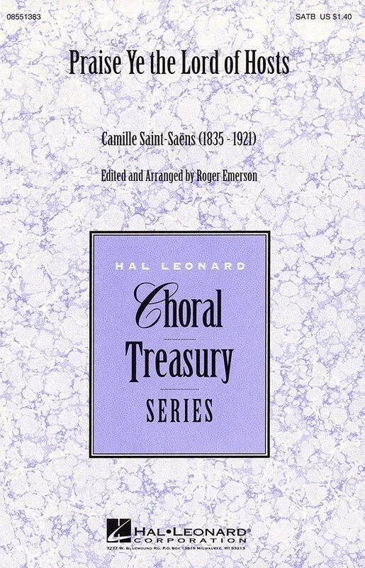 Praise Ye The Lord Of Hosts SATB