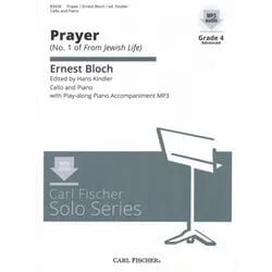 Prayer: No. 1 of From Jewish Life – Cello and Piano