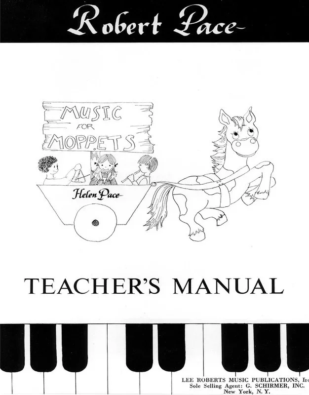 Pre School Music Moppets Teachers Guide (Softcover Book)