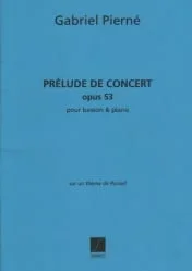 Prelude de Concert Op. 53 – Bassoon and Piano