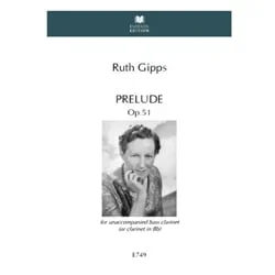 Prelude, Op.51 – Bass Clarinet (or Clarinet) Unaccompanied