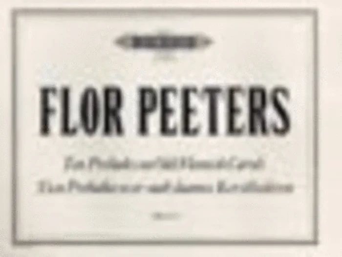 Preludes On Old Flemish Carols 10 (Softcover Book)