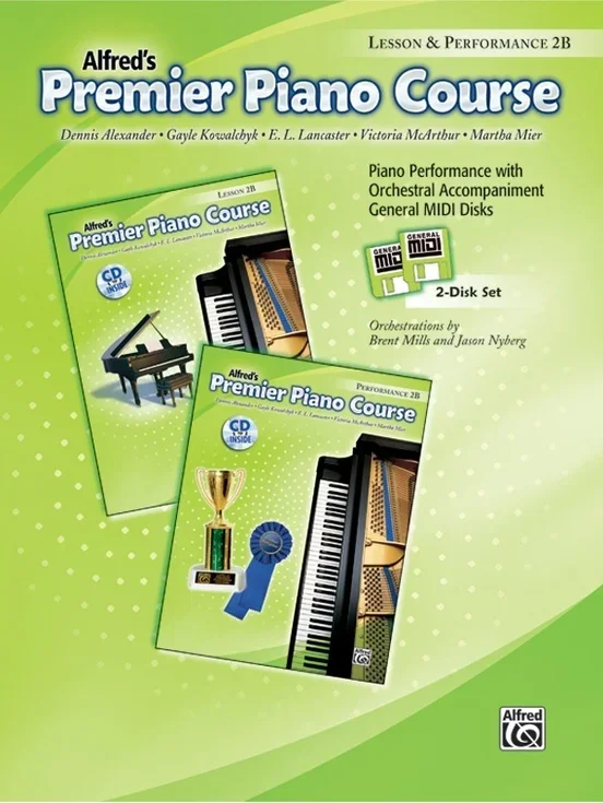 Premier Piano Course General Midi Level 2B