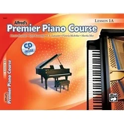 Premier Piano Course: Lesson, Book 1A – Book with CD