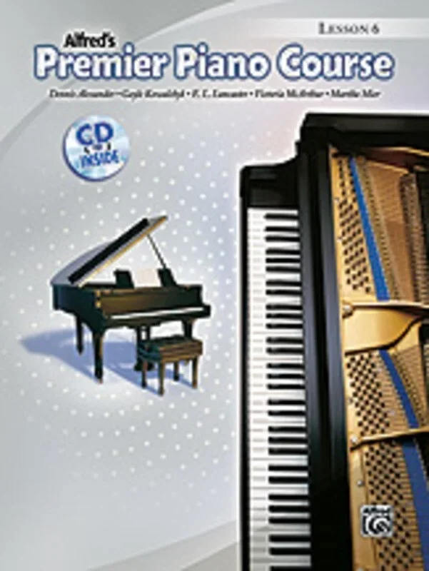 Premier Piano Course Lesson Level 6 Softcover Book/CD