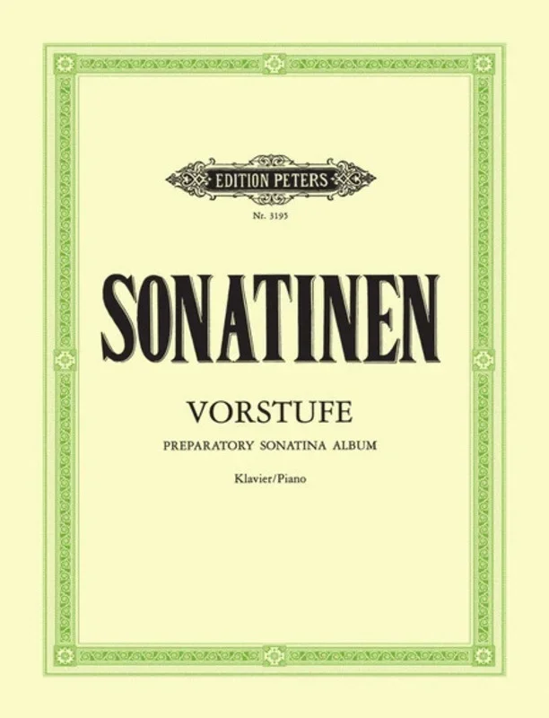 Preparatory Sonatina Album (Softcover Book)