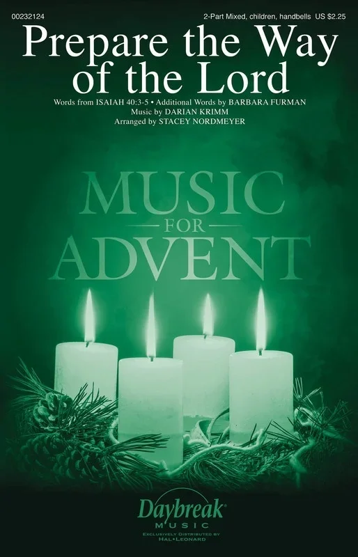Prepare The Way Of The Lord 2 Part Mixed (Octavo)