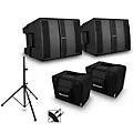 PreSonus Two CDL10P Pole-Mounted Line Array Speaker Package Standard