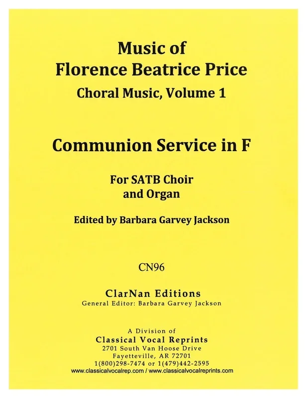 Price: Communion Service in F
