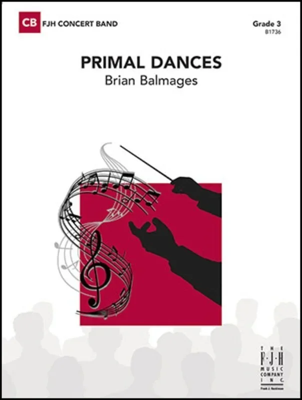 Primal Dances Concert Band 3 Score/Parts Book