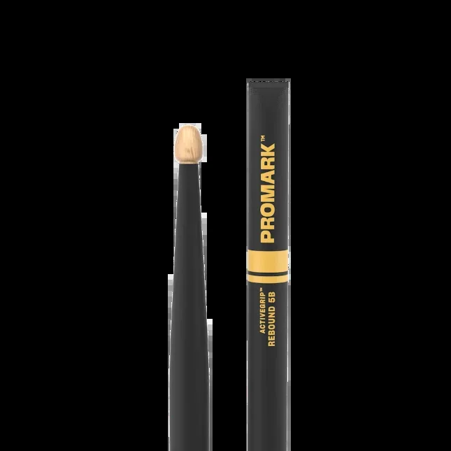 Pro-Mark R5BAG Rebound 5B ActiveGrip Wood Tip (Pair) Drum Sticks