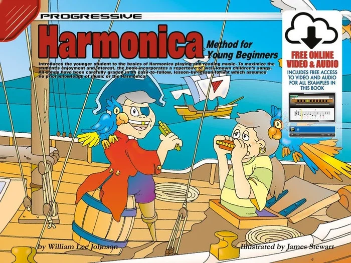 Progressive Harmonica Method for Young Beginners