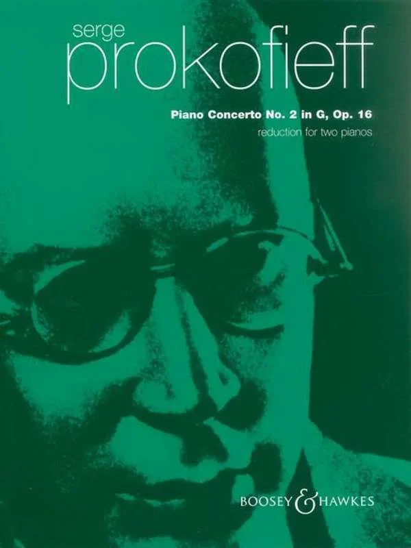 Prokofieff – Piano Concerto No 2 Op 16 2P 4H (Softcover Book)