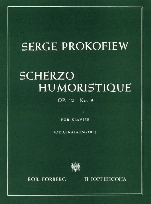 Prokofiev: Scherzo Humoristique, Op. 12, No. 9