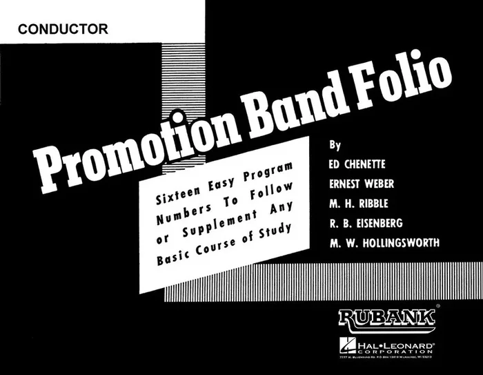Promotion Band Folio Drums (Softcover Book)