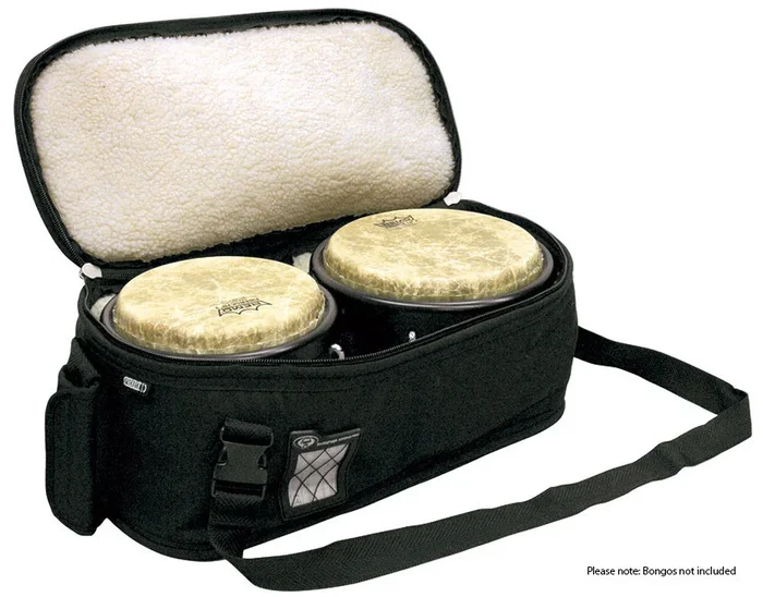 Protection Racket Deluxe Bongo Bag in Black (19.5″ x 11″ x 8″)