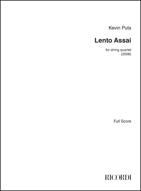 Puts: Lento Assai