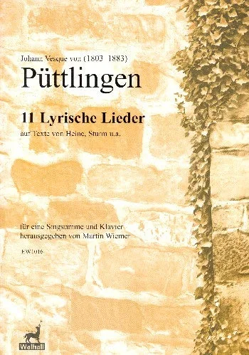 Püttlingen: 11 Lyrische Lieder