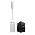 QSC Active 3-Way Column Loudspeaker With Cover, White Standard