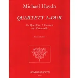 Quartet in A major – Flute, 2 Violins, and Cello