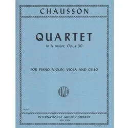 Quartet in A major, Op 30 – Piano, Violin, Viola and Cello
