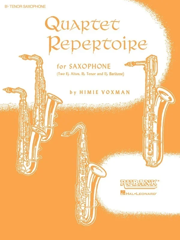 Quartet Repertoire B Flat Tenor Sax (Softcover Book)