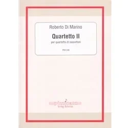 Quartetto II – Saxophone Quartet (SATB)