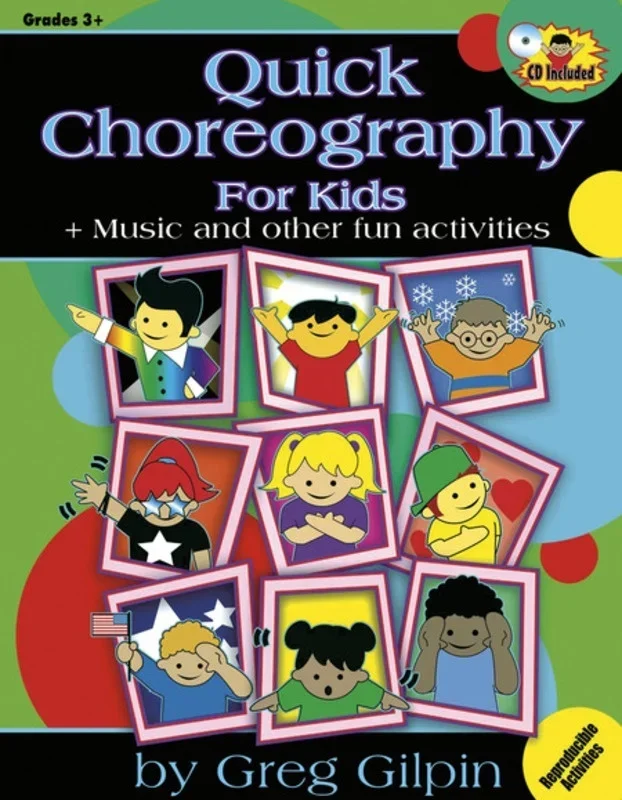 Quick Choreography For Kids Book/CD