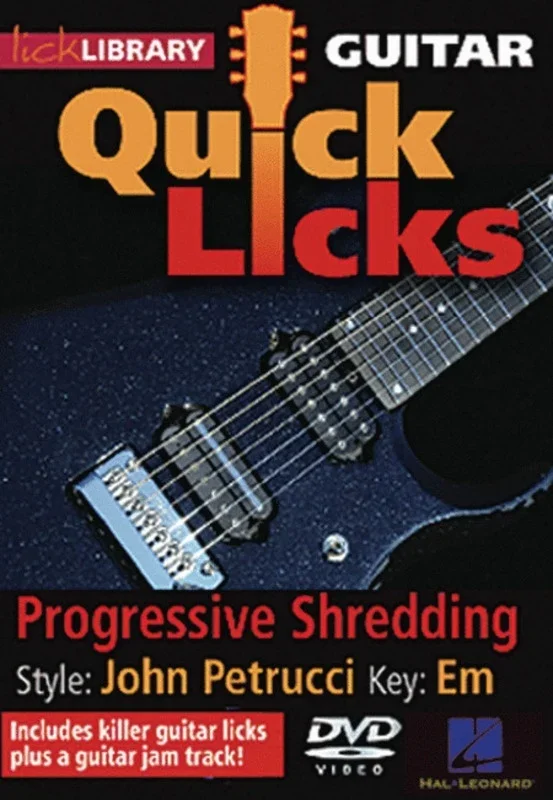 Quick Licks John Petrucci DVD