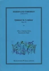 Quintet in A Minor, Op. 80 – Oboe, Clarinet, Horn, Bassoon, and Piano