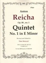 Quintet in E Minor, Op. 88, No. 1 – Woodwind Quintet (Score)