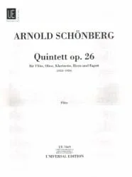 Quintet, Op. 26 – Woodwind Quintet