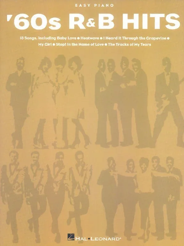 R&B Hits 60s Easy Piano