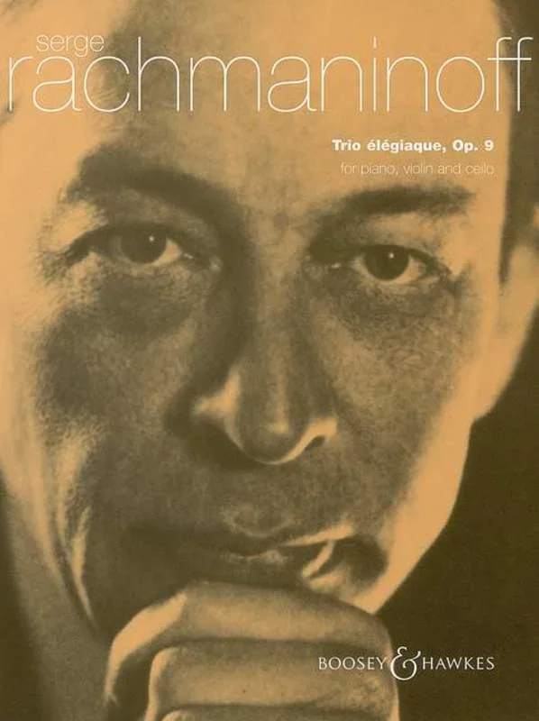 Rachmaninoff – Piano Trio Op 9 Elegiaque (Music Score/Parts) Book
